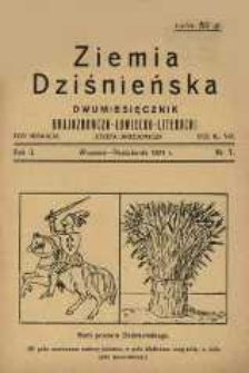Ziemia Dziśnieńska. Rok 2 - 1931 Nr1