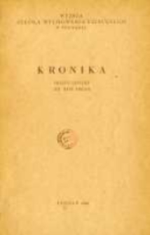 Kronika. Wyższa Szkoła Wychowania Fizycznego w Poznaniu Z.7 1962/63