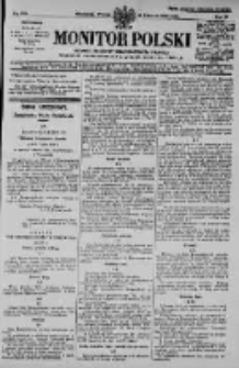 Monitor Polski. Dziennik Urzędowy Rzeczypospolitej Polskiej. 1928.08.14 R.11 nr186