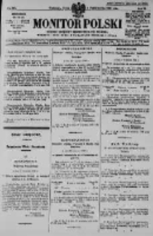 Monitor Polski. Dziennik Urzędowy Rzeczypospolitej Polskiej. 1928.10.03 R.11 nr228