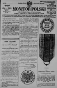 Monitor Polski. Dziennik Urzędowy Rzeczypospolitej Polskiej. 1928.10.09 R.11 nr233