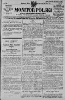 Monitor Polski. Dziennik Urzędowy Rzeczypospolitej Polskiej. 1928.10.10 R.11 nr234
