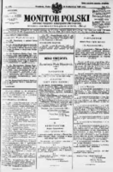 Monitor Polski. Dziennik Urzędowy Rzeczypospolitej Polskiej. 1928.10.26 R.11 nr248