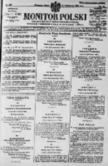 Monitor Polski. Dziennik Urzędowy Rzeczypospolitej Polskiej. 1928.10.27 R.11 nr249