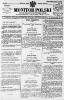 Monitor Polski. Dziennik Urzędowy Rzeczypospolitej Polskiej. 1928.11.03 R.11 nr254