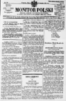 Monitor Polski. Dziennik Urzędowy Rzeczypospolitej Polskiej. 1928.11.06 R.11 nr256