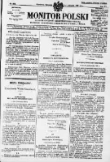 Monitor Polski. Dziennik Urzędowy Rzeczypospolitej Polskiej. 1928.11.15 R.11 nr264