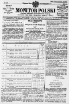 Monitor Polski. Dziennik Urzędowy Rzeczypospolitej Polskiej. 1928.11.16 R.11 nr265