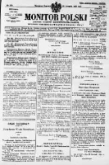 Monitor Polski. Dziennik Urzędowy Rzeczypospolitej Polskiej. 1928.11.22 R.11 nr270