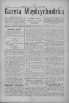 Gazeta Międzychodzka: niezależne pismo narodowe, społeczne i polityczne 1927.01.14 R.5 Nr6