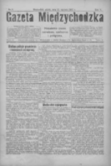 Gazeta Międzychodzka: niezależne pismo narodowe, społeczne i polityczne 1927.01.21 R.5 Nr9
