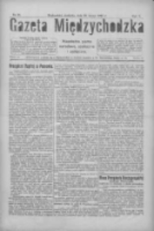 Gazeta Międzychodzka: niezależne pismo narodowe, społeczne i polityczne 1927.02.20 R.5 Nr21