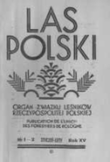 Las Polski. 1935 R.15 nr1-2