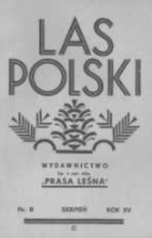 Las Polski. 1935 R.15 nr8
