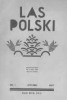 Las Polski. 1937 R.17 nr1