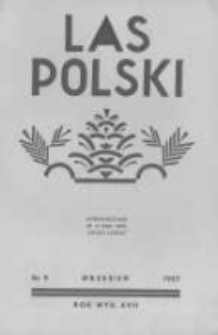 Las Polski. 1937 R.17 nr9