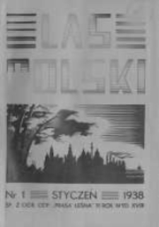 Las Polski. 1938 R.18 nr1