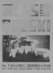 Las Polski. 1938 R.18 nr7-8