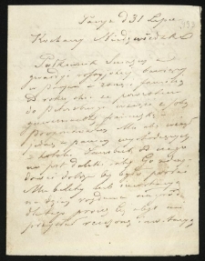 List od Jansena Stanisława