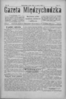 Gazeta Międzychodzka: niezależne pismo narodowe, społeczne i polityczne 1927.03.09 R.5 Nr28