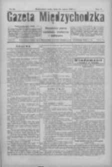 Gazeta Międzychodzka: niezależne pismo narodowe, społeczne i polityczne 1927.03.23 R.5 Nr34
