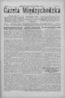 Gazeta Międzychodzka: niezależne pismo narodowe, społeczne i polityczne 1927.04.08 R.5 Nr41