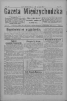 Gazeta Międzychodzka: niezależne pismo narodowe, społeczne i polityczne 1927.05.01 R.5 Nr50