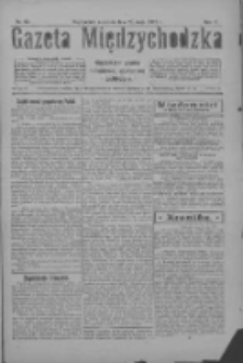 Gazeta Międzychodzka: niezależne pismo narodowe, społeczne i polityczne 1927.05.29 R.5 Nr62