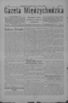 Gazeta Międzychodzka: niezależne pismo narodowe, społeczne i polityczne 1927.06.05 R.5 Nr65