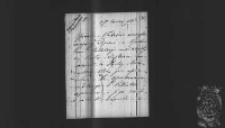 List od Januszkiewiczowej Eugenii