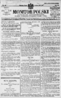 Monitor Polski. Dziennik Urzędowy Rzeczypospolitej Polskiej. 1929.07.12 R.12 nr158