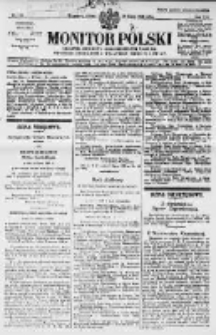 Monitor Polski. Dziennik Urzędowy Rzeczypospolitej Polskiej. 1929.07.20 R.12 nr165