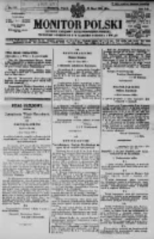 Monitor Polski. Dziennik Urzędowy Rzeczypospolitej Polskiej. 1929.07.23 R.12 nr167