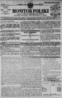 Monitor Polski. Dziennik Urzędowy Rzeczypospolitej Polskiej. 1929.07.26 R.12 nr170