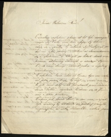 List Kurkiewicza Henryka do Anieli Konstantowej Zamoyskiej