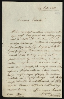 Listy Kurowskiego litografa