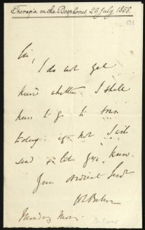 List od Lytton Henryk Bulwer