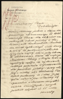 Listy od Łuszczkiewicza Władysława