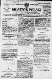 Monitor Polski. Dziennik Urzędowy Rzeczypospolitej Polskiej. 1929.09.19 R.12 nr216