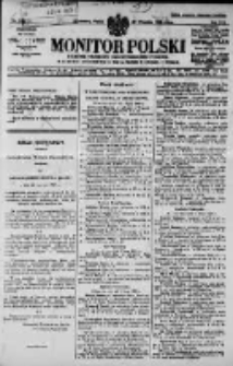 Monitor Polski. Dziennik Urzędowy Rzeczypospolitej Polskiej. 1929.09.27 R.12 nr223