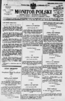 Monitor Polski. Dziennik Urzędowy Rzeczypospolitej Polskiej. 1929.10.11 R.12 nr235