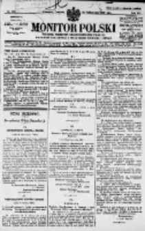 Monitor Polski. Dziennik Urzędowy Rzeczypospolitej Polskiej. 1929.10.24 R.12 nr246