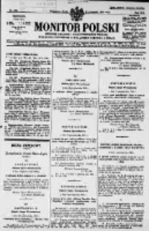 Monitor Polski. Dziennik Urzędowy Rzeczypospolitej Polskiej. 1929.11.06 R.12 nr256