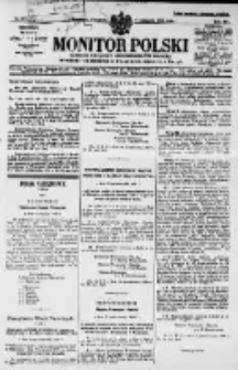 Monitor Polski. Dziennik Urzędowy Rzeczypospolitej Polskiej. 1929.11.07 R.12 nr257