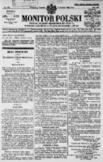 Monitor Polski. Dziennik Urzędowy Rzeczypospolitej Polskiej. 1929.12.05 R.12 nr280