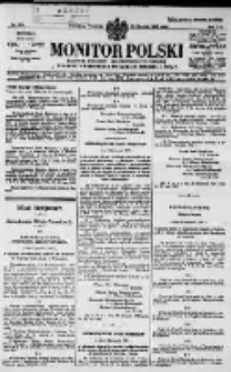 Monitor Polski. Dziennik Urzędowy Rzeczypospolitej Polskiej. 1929.12.12 R.12 nr286