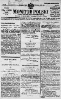 Monitor Polski. Dziennik Urzędowy Rzeczypospolitej Polskiej. 1929.12.20 R.12 nr293
