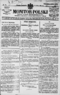 Monitor Polski. Dziennik Urzędowy Rzeczypospolitej Polskiej. 1929.12.23 R.12 nr295