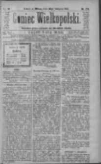 Goniec Wielkopolski: najtańsze pismo codzienne dla wszystkich stanów 1882.11.28 R.6 Nr272