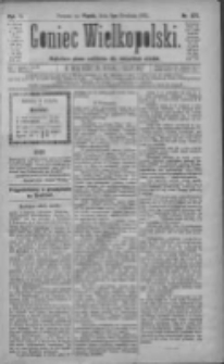 Goniec Wielkopolski: najtańsze pismo codzienne dla wszystkich stanów 1882.12.01 R.6 Nr275